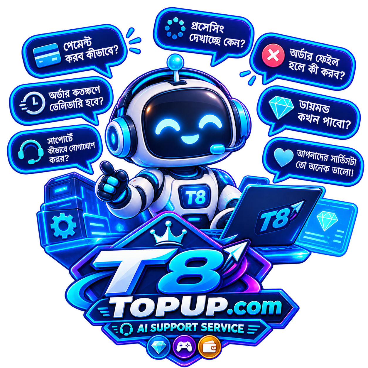 🤖T8 AI Support🧠